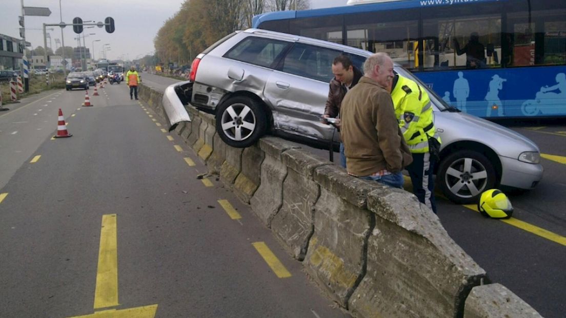 Foto bizar ongeluk Ceintuurbaan