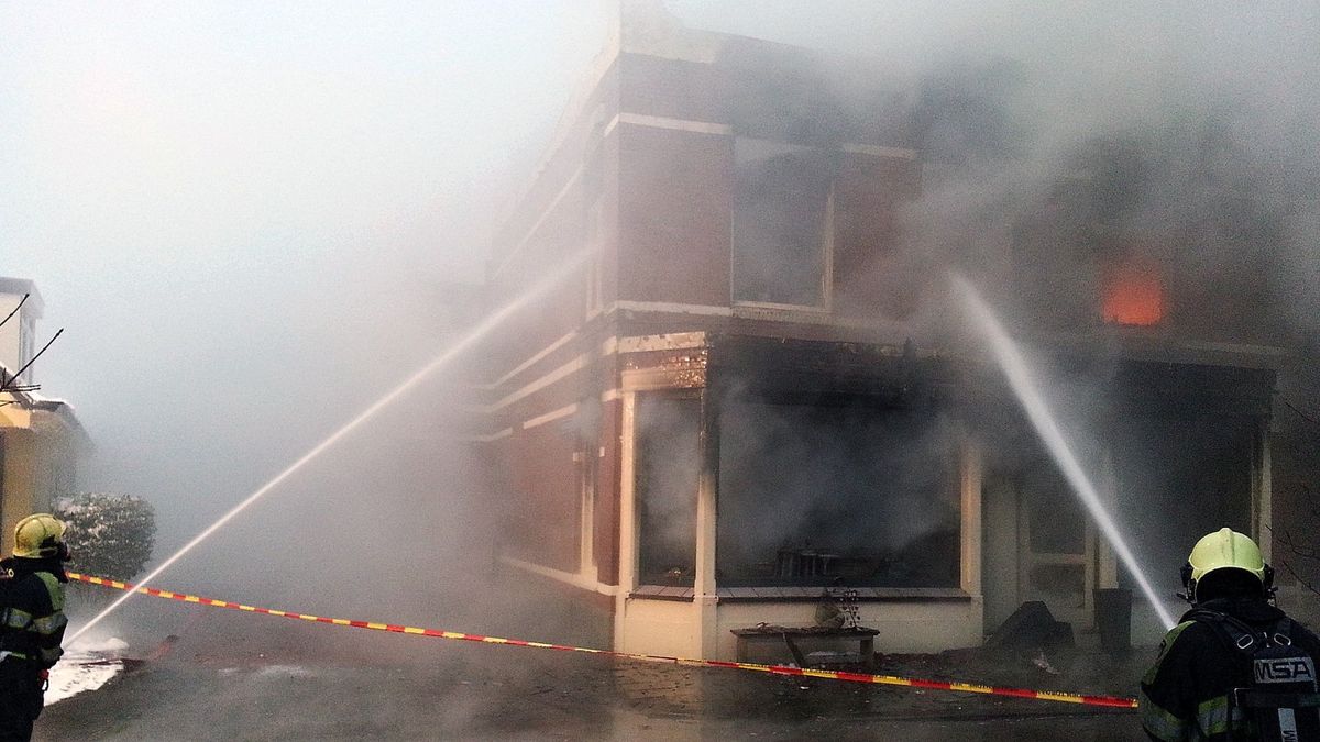 Grote brand in Tolbert