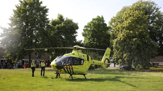 Voetganger ernstig gewond • botsing met motor