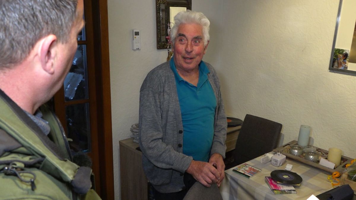 Óngerwaeg op bezoek bij De Romona's in Montfort