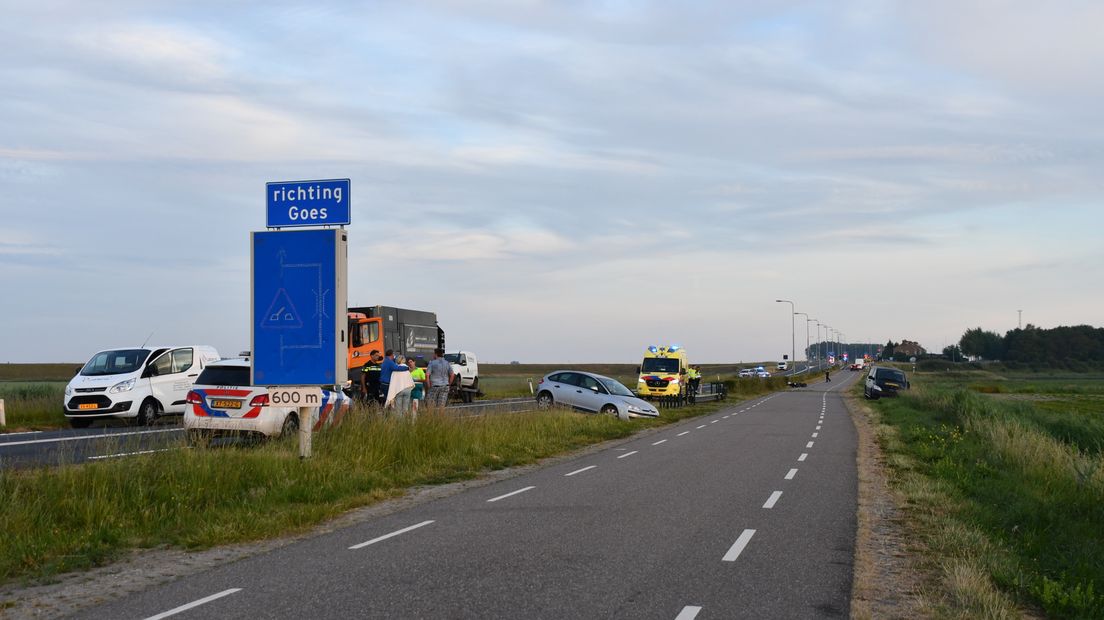 Motorrijder om het leven bij ongeluk op Deltaweg