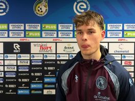 Debutant Casper Terho baalt van gelijkspel, maar is wel blij met doelpunt