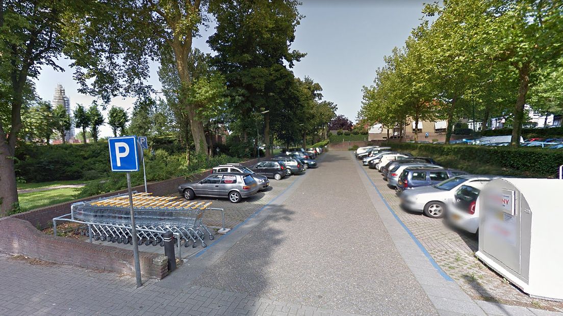 Parkeerplaats De Brakken in Rhenen.