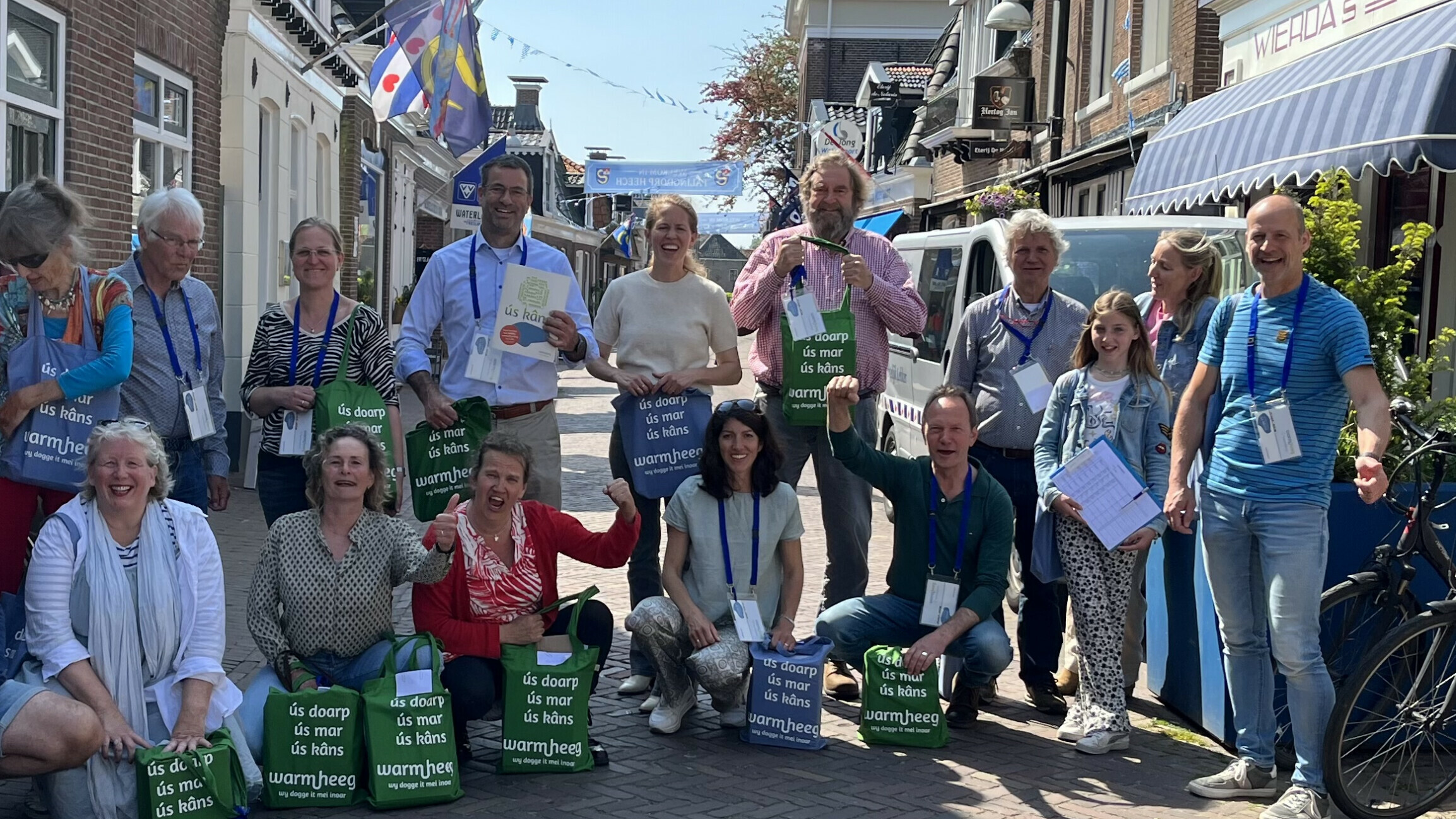 De minsken fan Warm Heeg wolle har kennis diele mei oaren