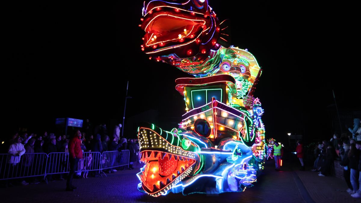 In Beeld: Verlichte Carnavalsoptocht Lemelerveld