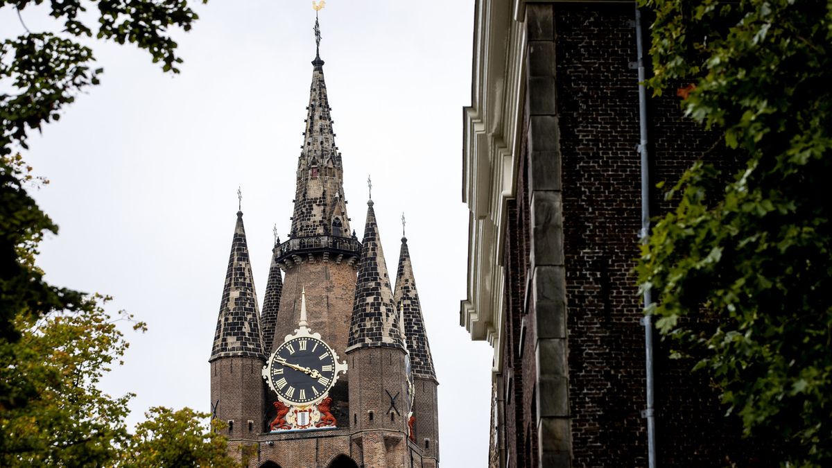 Wist jij dat Oude Kerk in Delft in 1921 bijna aan ramp is ontsnapt?
