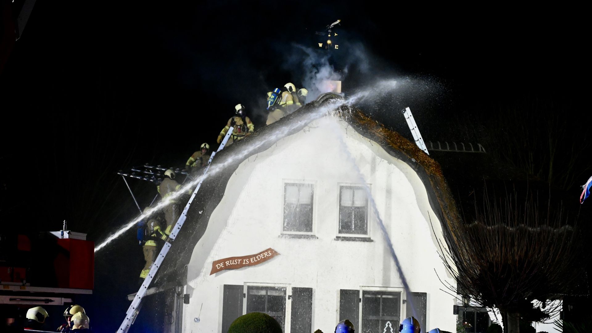 Woningbranden tijdens Kerstmis in Benschop en Zeist