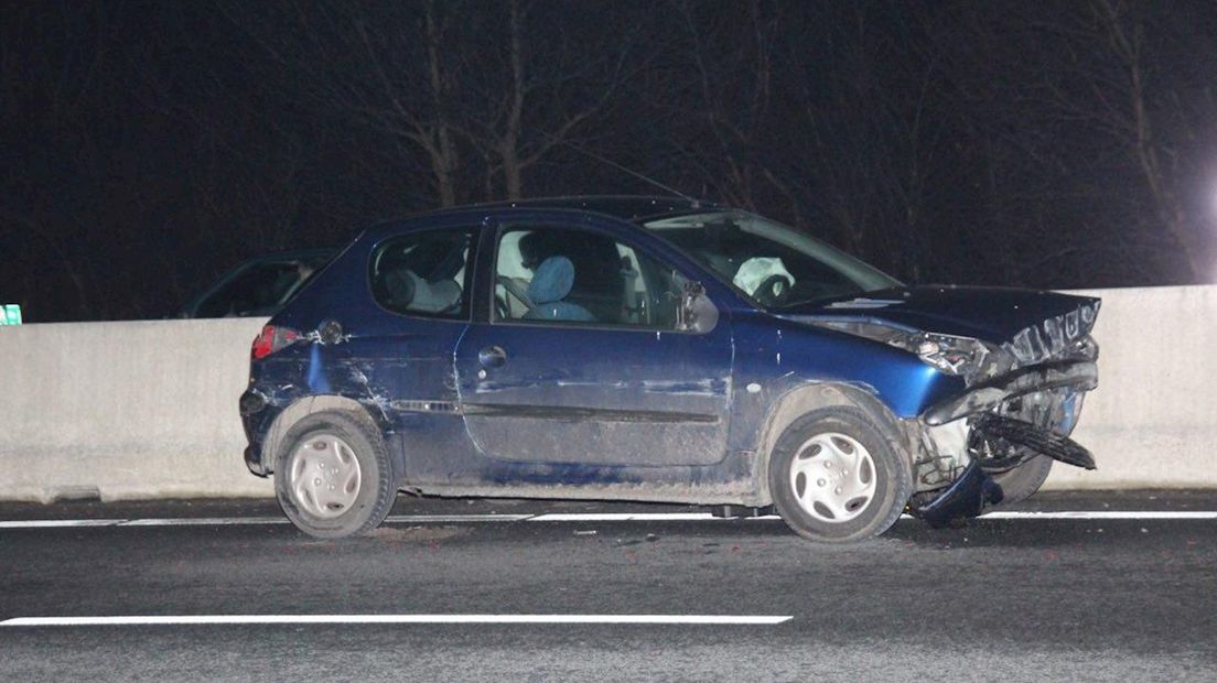 Ongeluk A28 bij De Lichtmis