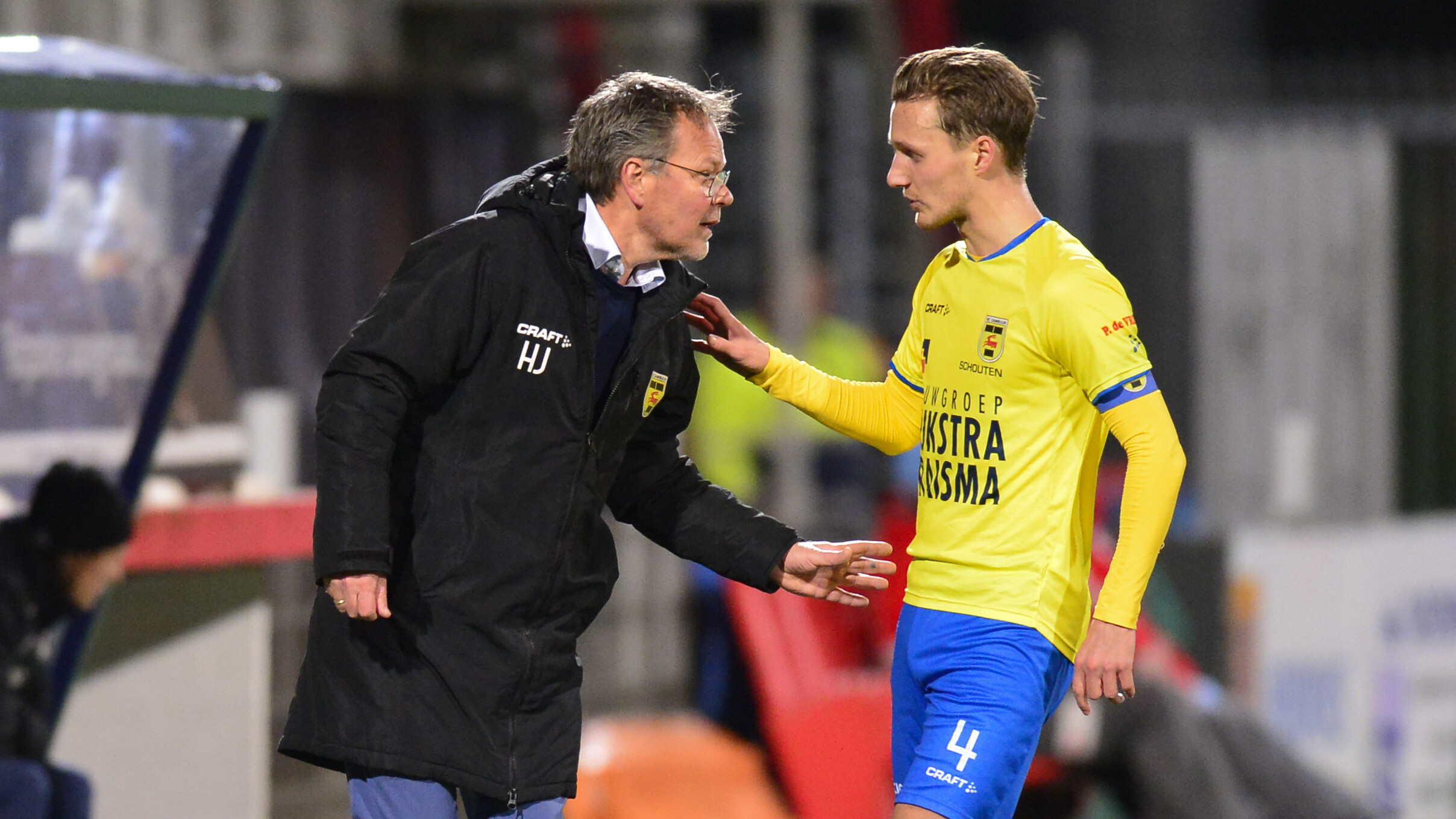 Henk de Jong en Erik Schouten yn in ûnderûnske