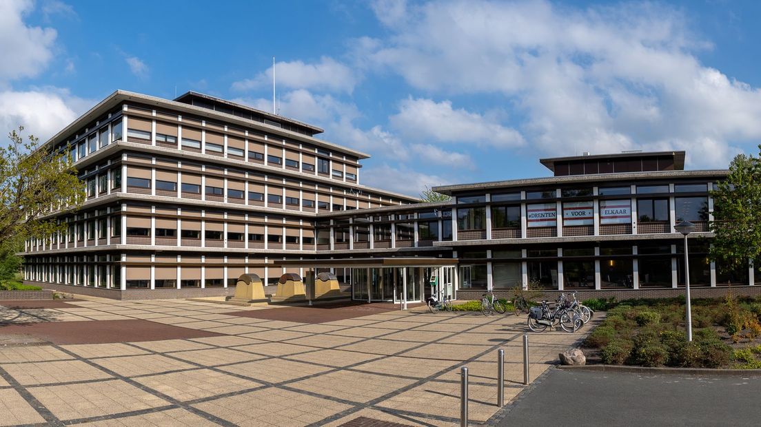 Het provinciehuis in Assen (Rechten: Fred van Os/RTV Drenthe)