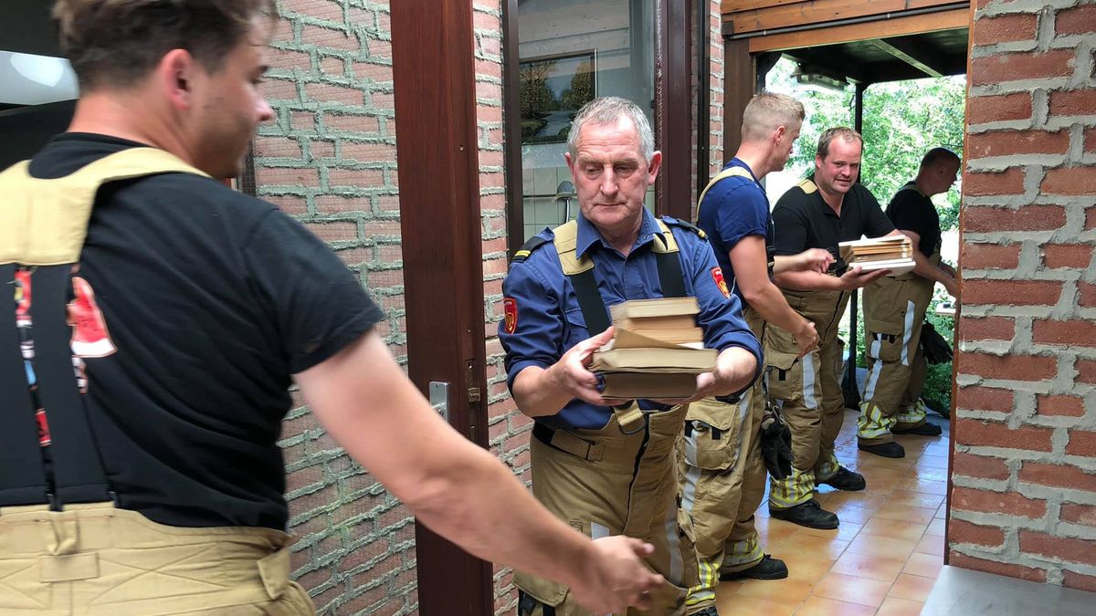 Kloosterbibliotheek Sint Odiliënberg bedreigd door water