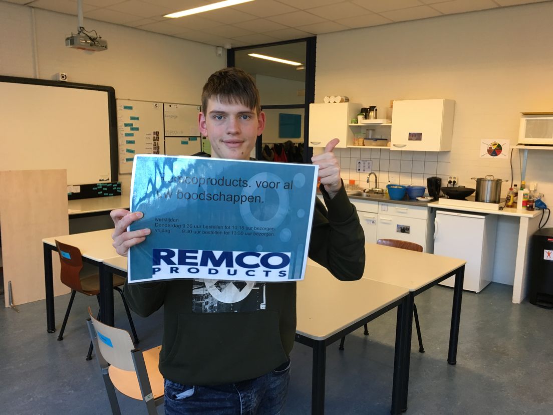 Remco Veldhuizen, op VSO Heerenwaard ook bekend als 'Remco Products'