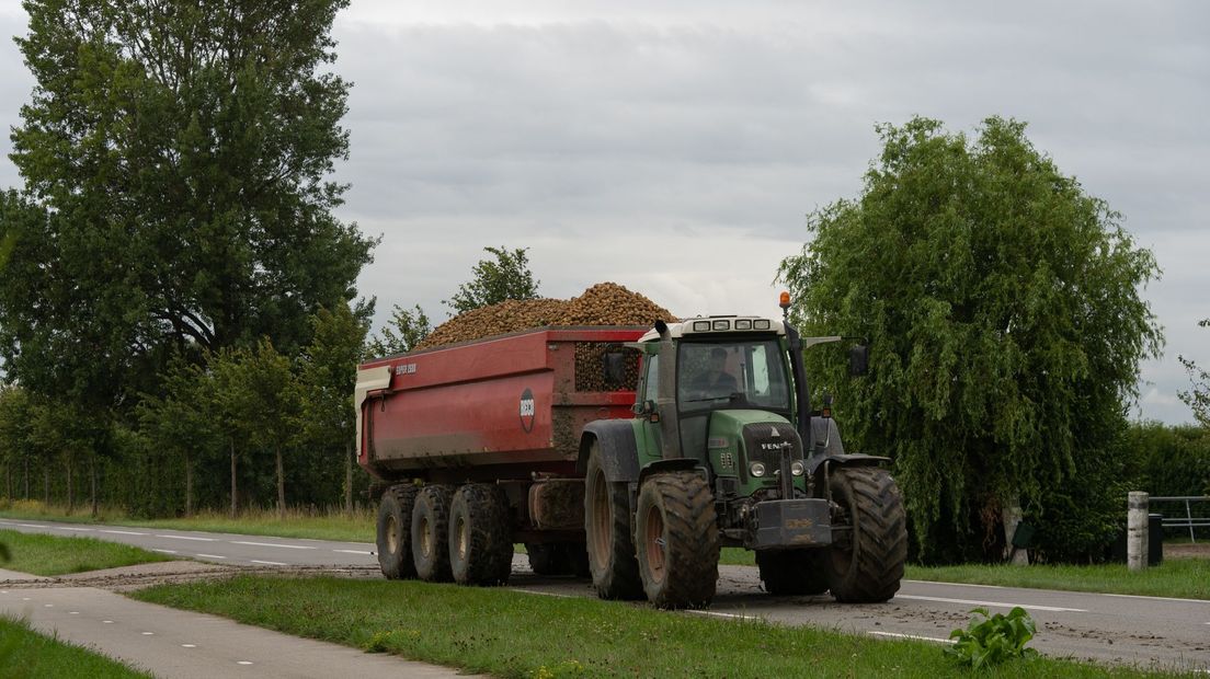 trekker openbare weg