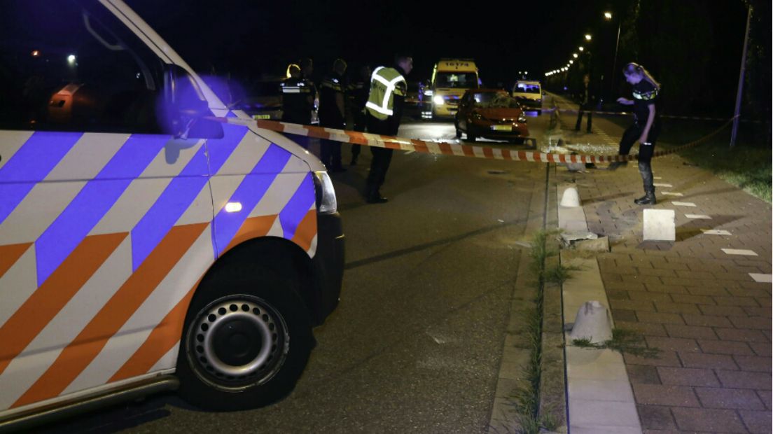 Volgens de bestuurder week hij uit voor een dier.