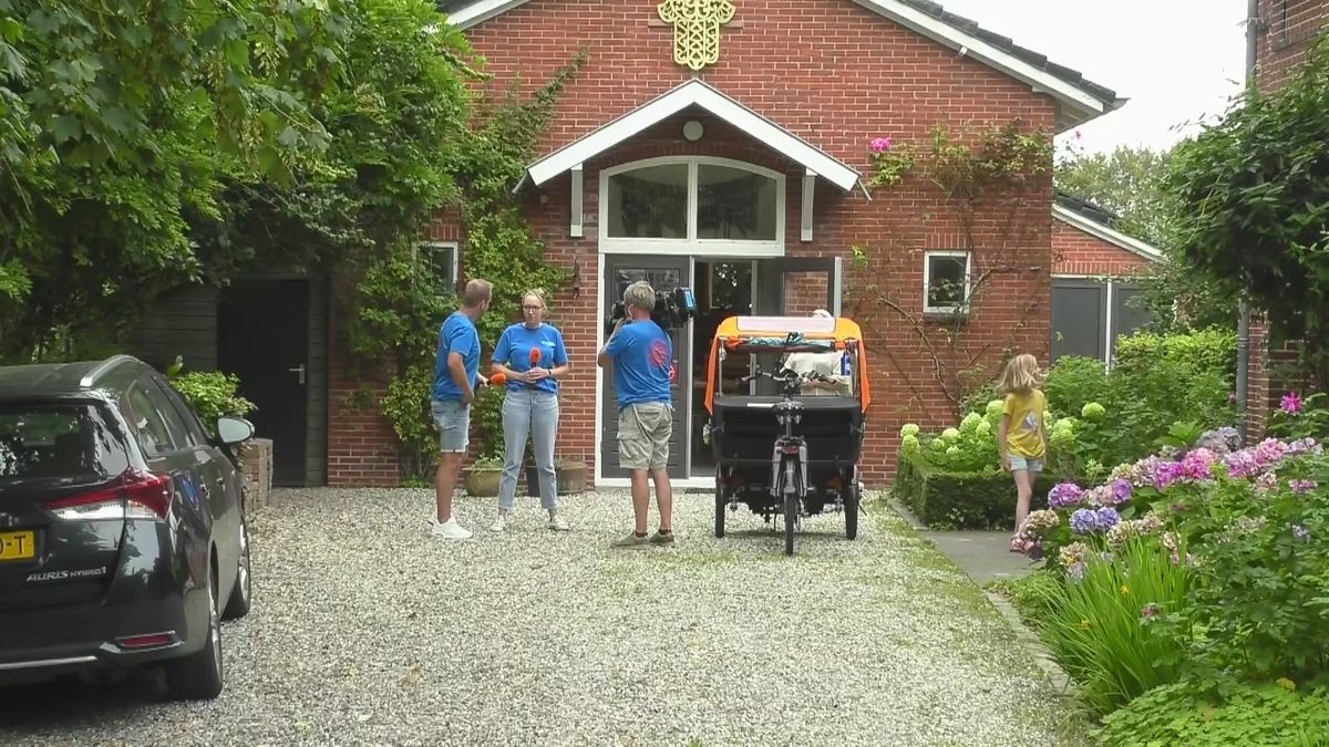 Rondje Zummer bij het weefcentrum in Finsterwolde