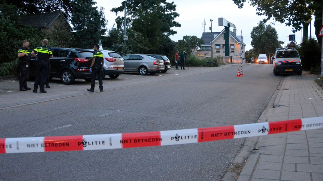De politie onderzoekt de steekpartij in Moordrecht
