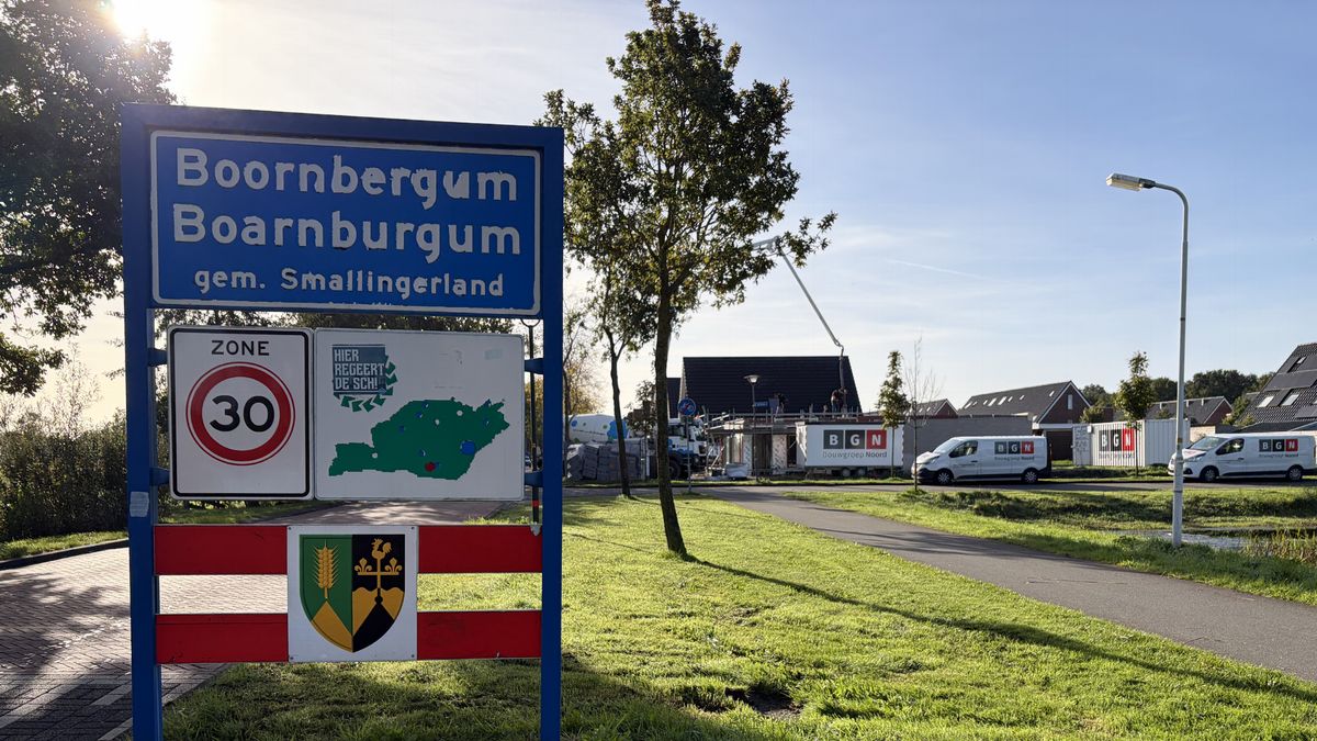Boornbergum wil geen Drachten worden en vraagt raadsleden om minder huizen te bouwen