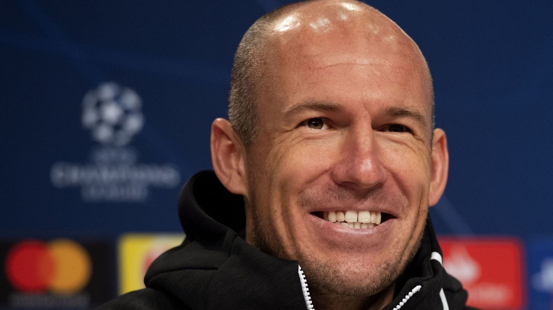 Arjen Robben heeft met Bayern München een nieuwe doelstelling voor ogen.