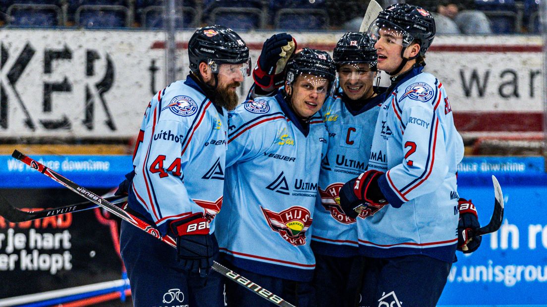 In de tien jaar dat Hijs Hokij in de CEHL speelde, pakte de club veertien prijzen