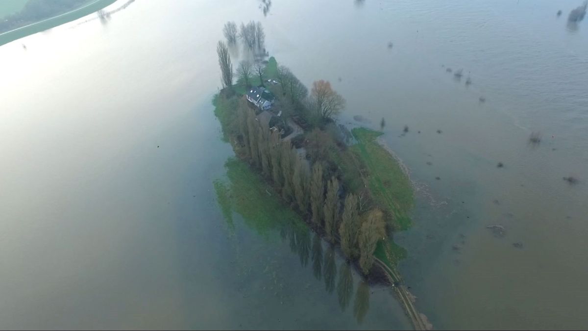 Opvallend: Herxense familie woont plots op een eiland