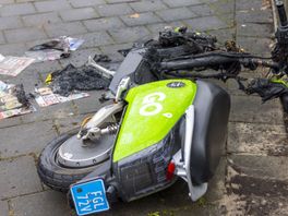 Ruim 50 deelscooters in brand gestoken in Amersfoort