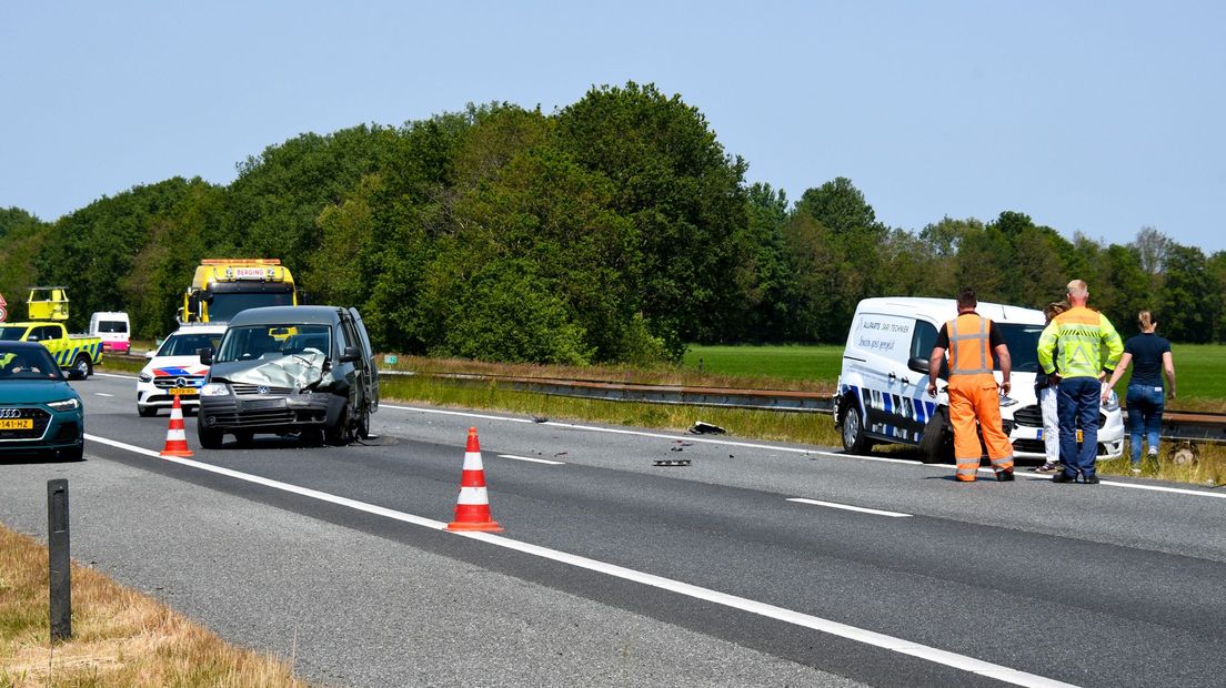 De weg is afgesloten