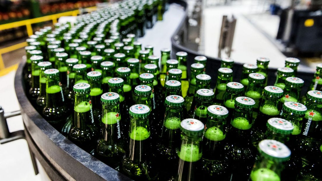 De brouwerij van Heineken in Zoeterwoude
