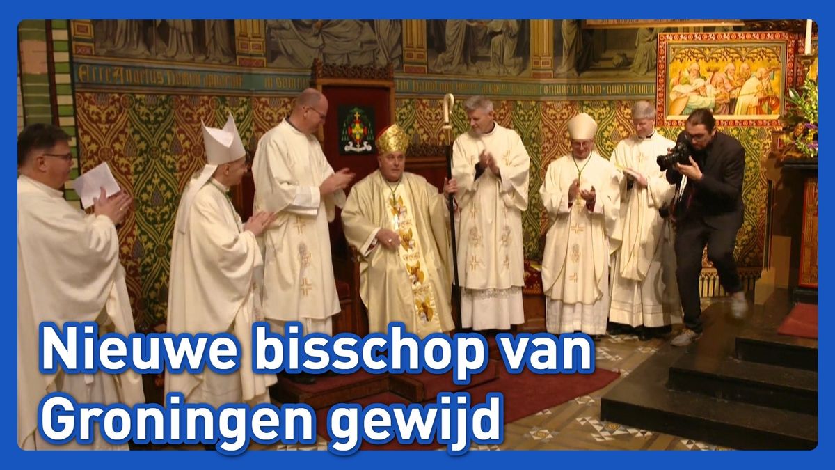 Ronald Cornelissen officieel nieuwe bisschop van Groningen na wijdingsceremonie