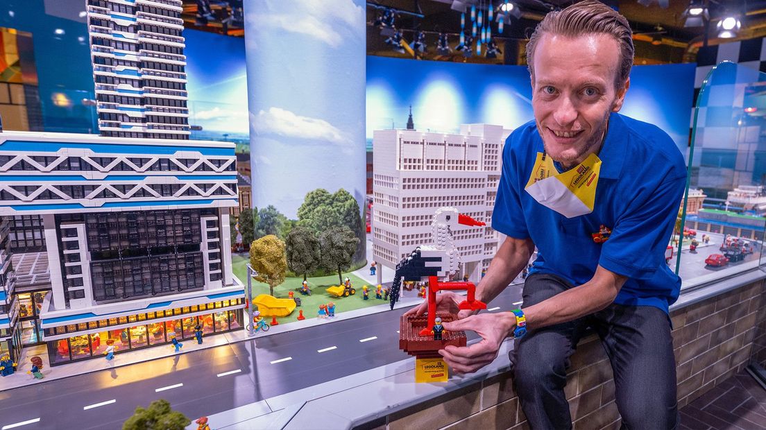 Meesterbouwer Arjan in Legoland Discovery Centre Scheveningen