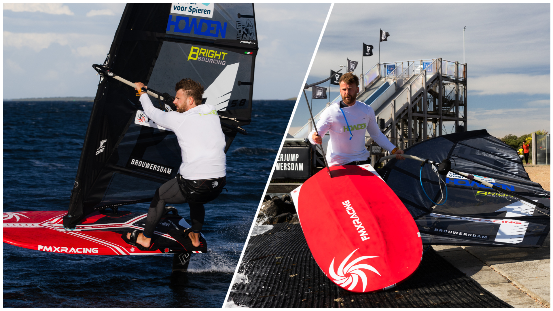 Bob (24) verbreekt wereldrecord windsurfen: 'Ik ga heerlijk slapen'