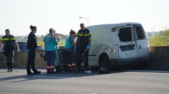 Ongeval op A28 bij De Lichtmis. Ongeval op A28 bij De Lichtmis.