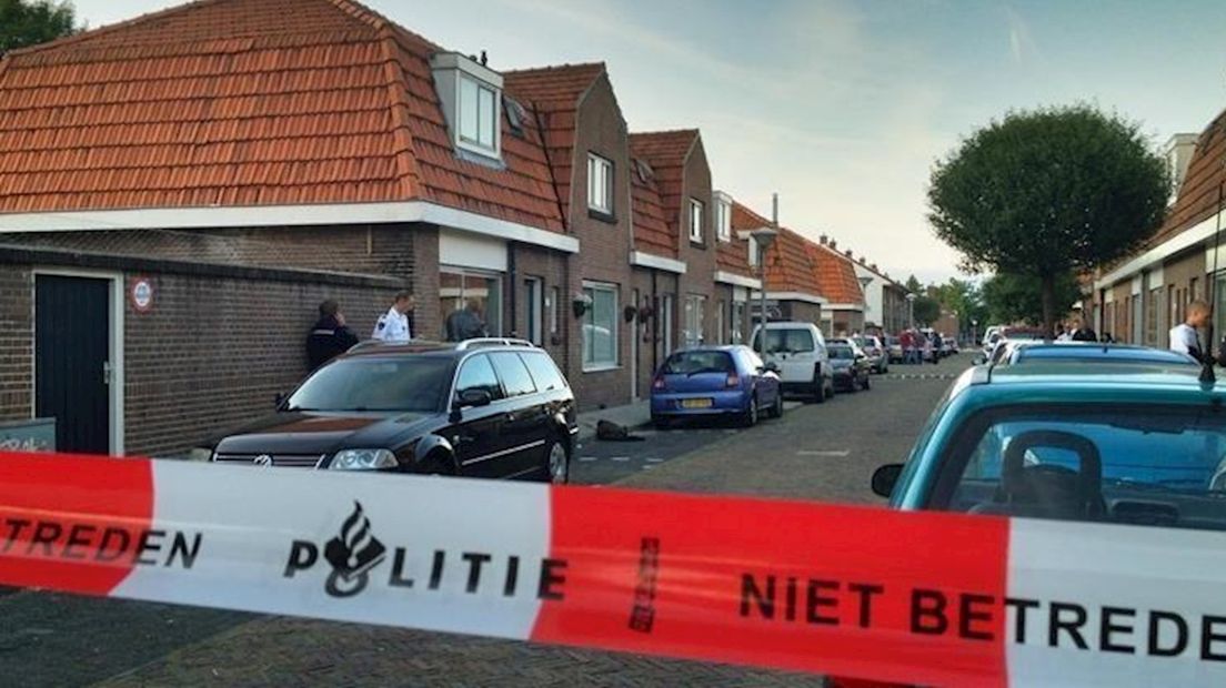 Afzetlint bij Sumatrastraat