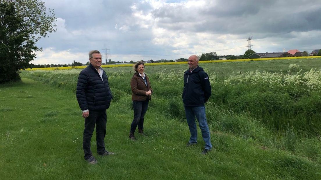 De Biezenkampen in Duiven is nu nog groen.