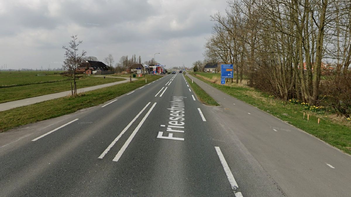 Plan voor nieuw asfalt tussen Friesestraatweg en A7 valt verkeerd in Den Horn