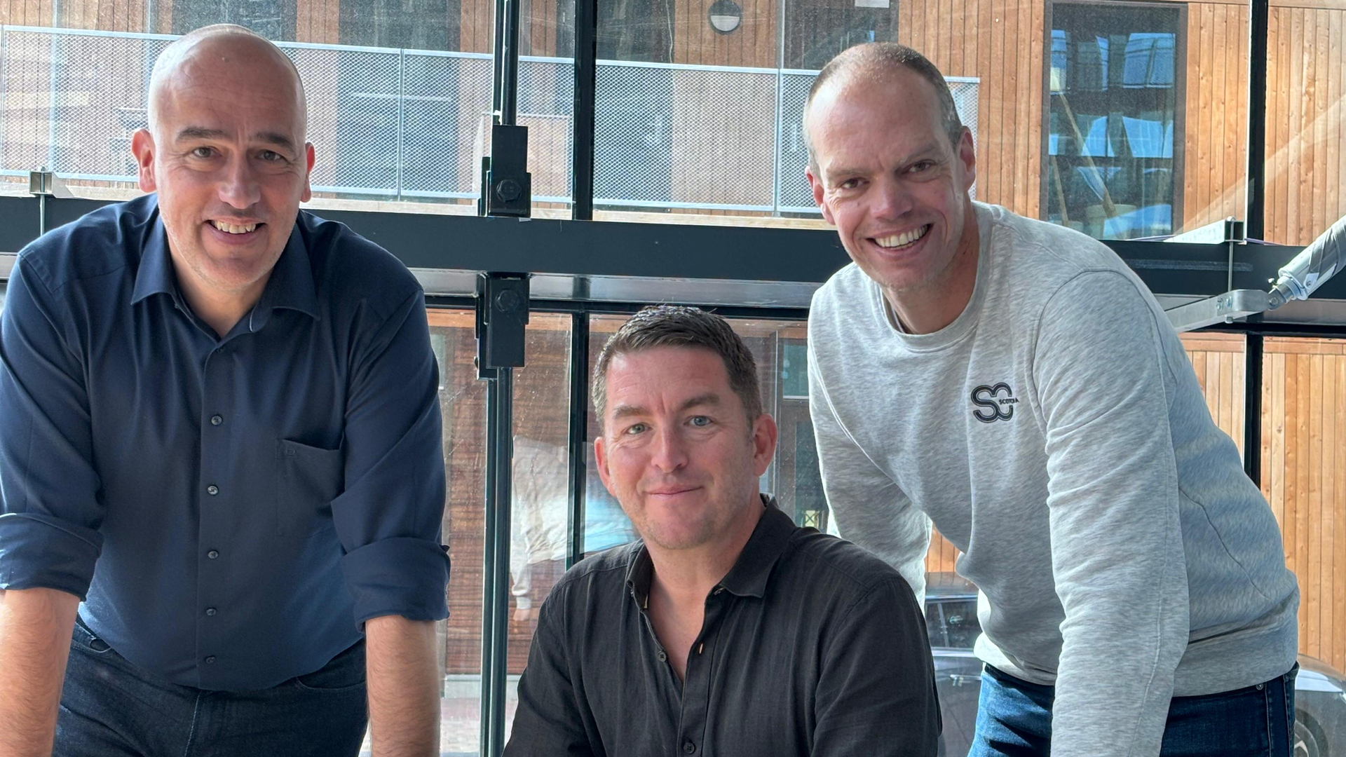 Ruud van Os, Anton Slotboom en Frank Stout