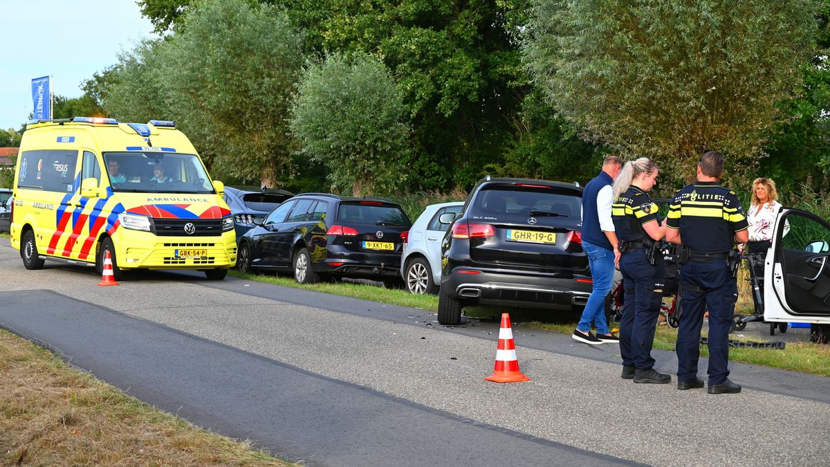 Meerdere geparkeerde auot's aangereden in Earnewâld