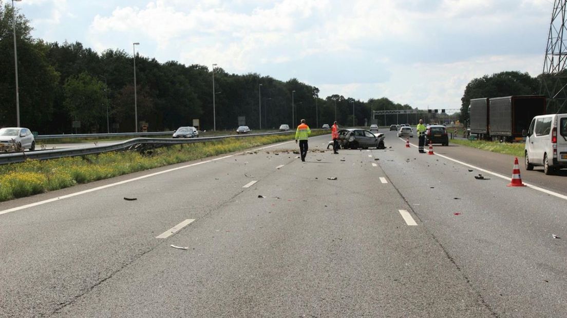 Ongeval op A1