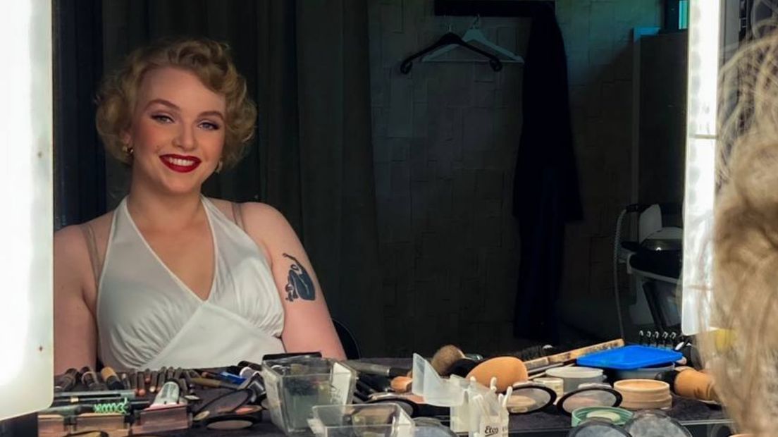 Groningse Marilyn Monroe ontdekt door Hans Klok: 'Dit is wel ontzettend leuk'