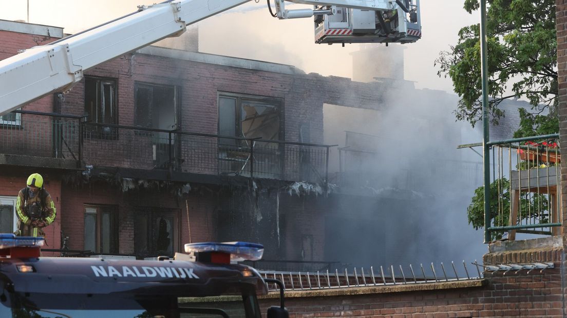 Meerdere woningen raakten onbewoonbaar door de brand in de Wouwermanstraat
