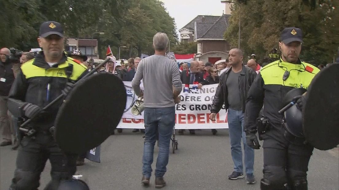 Een eerdere demonstratie van Pegida