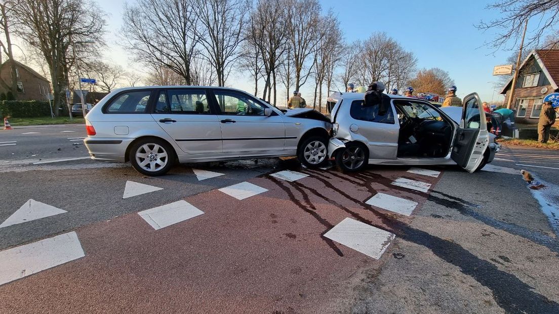 Meerdere voertuigen betrokken bij ongeluk Hengelo