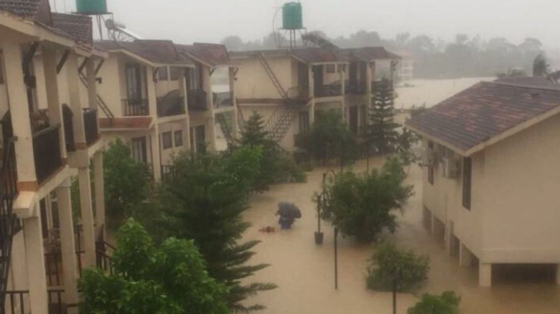 Nepal heeft te kampen met zware regenval (Rechten: Evelyn Goossen)