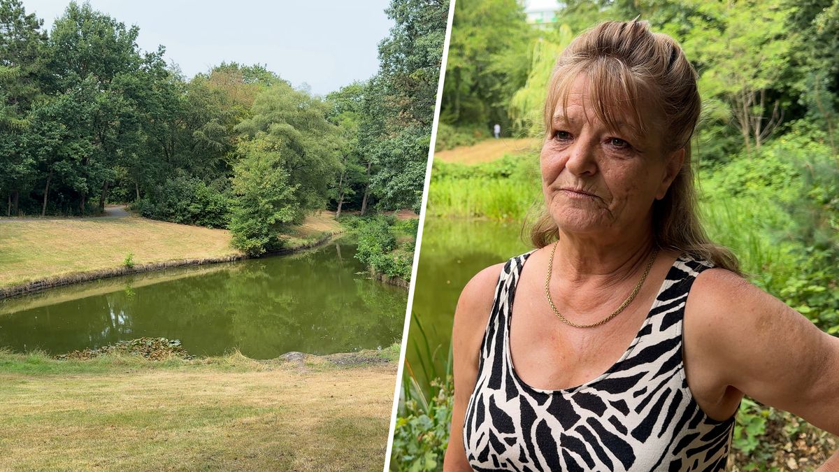 Sien wil dat de vijver van het Thorbeckepark weer vol leven komt: 'Hoop dat het nog te redden is'
