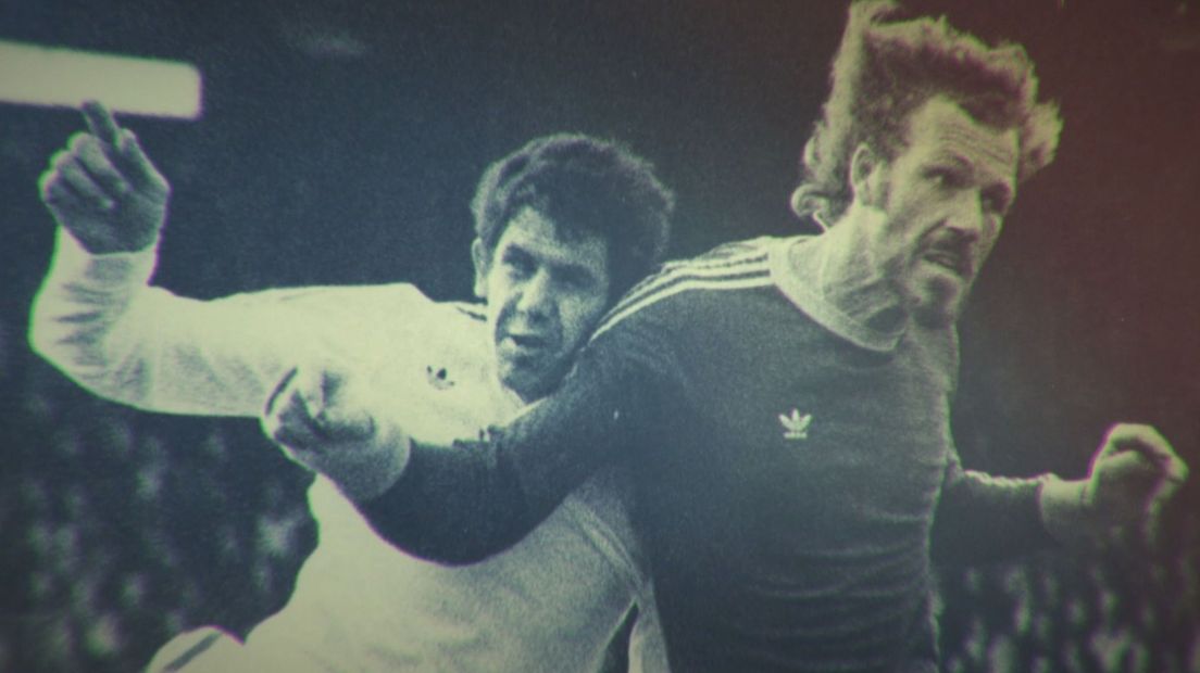Yuri Banhoffer (l) in actie