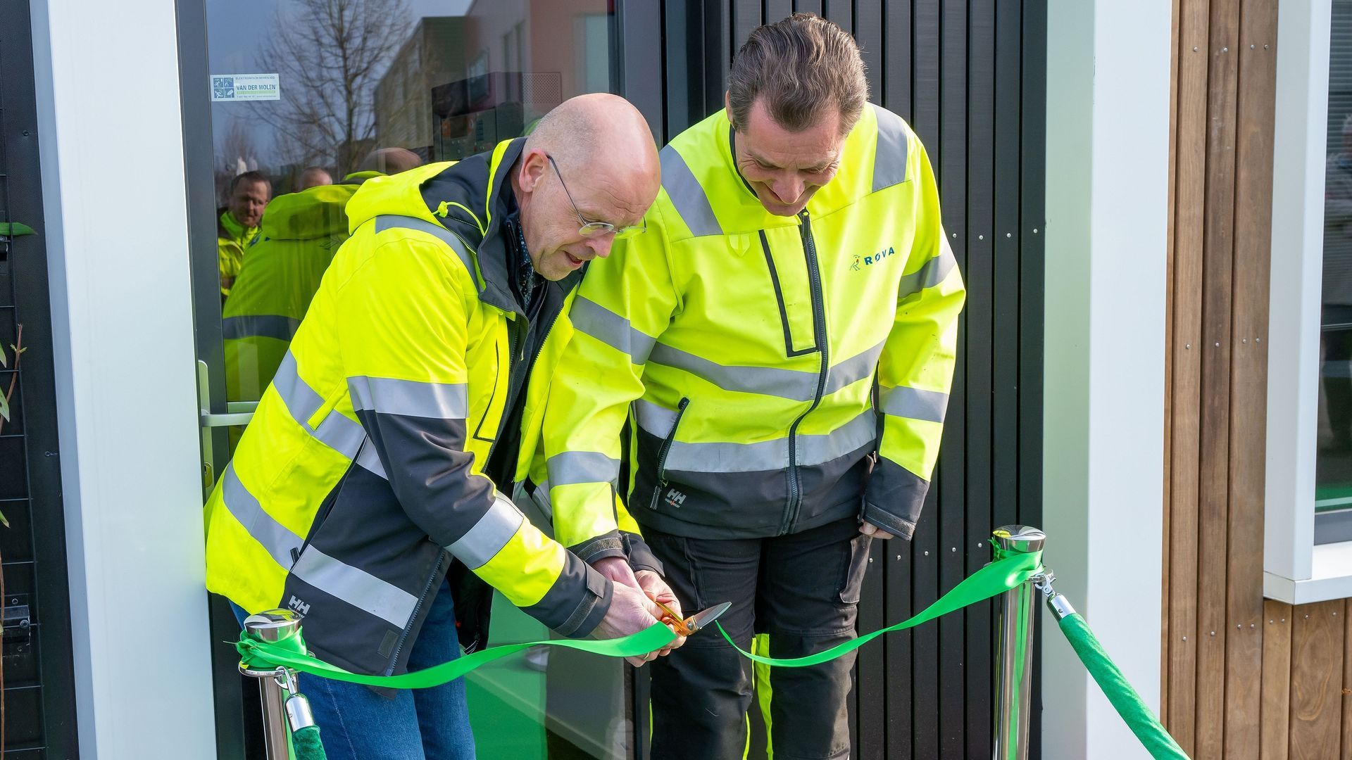 Nieuw pand gemeente Oost Gelre en ROVA officieel geopend in Lichtenvoorde.