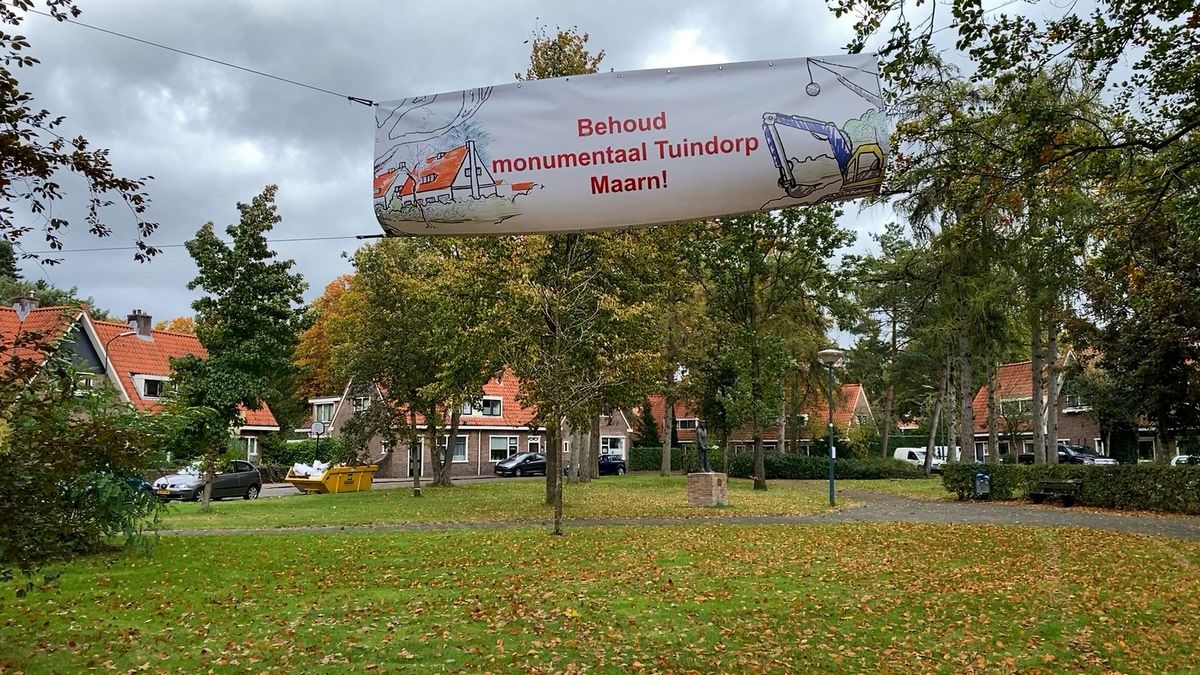 Monumentale wijk Tuindorp in Maarn blijft behouden: geen nieuwbouw, wel renovatie