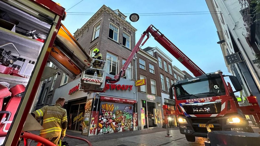 De hulpdiensten rukten groots uit.