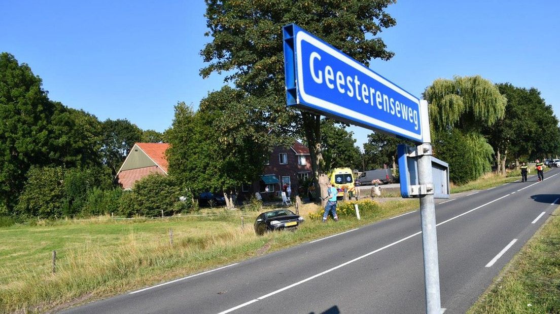 Automobilist gewond bij ongeval in Vriezenveen