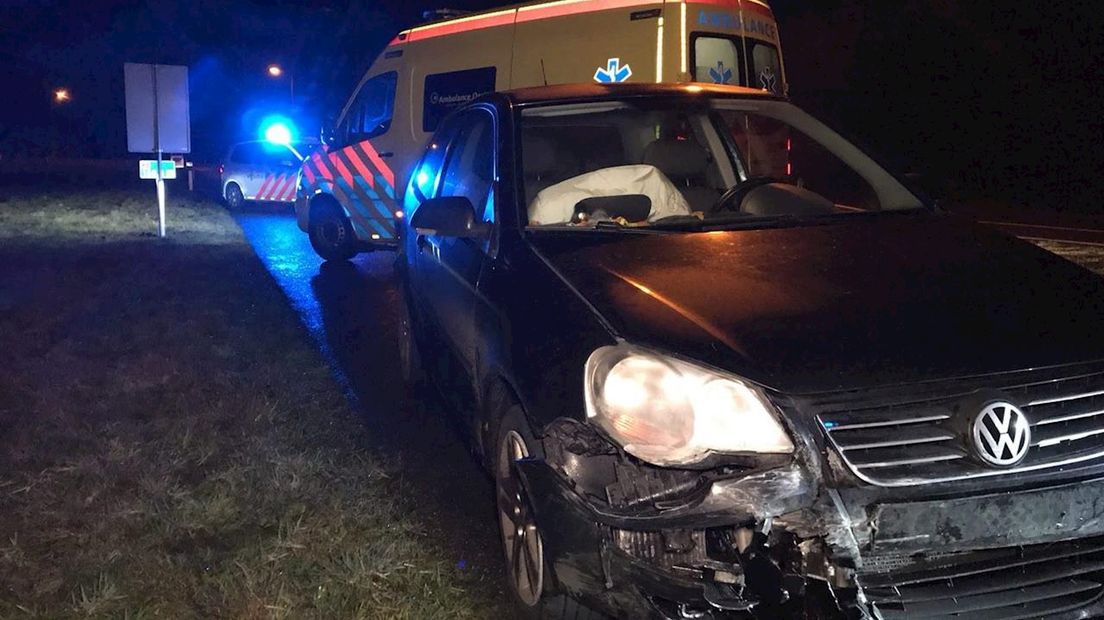 Ongeluk op A1 bij Oldenzaal