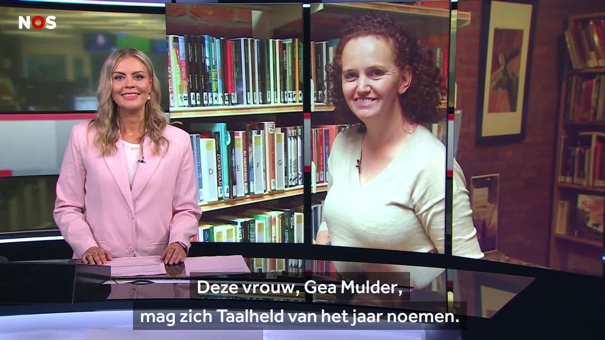 Gea Mulder uit Havelte is taalheld van Nederland